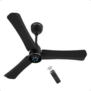 Atomberg Renesa Halo Smart|Voice Controlled|High Air Flow|Low Noise|LED Speed Indicator with 3 Year Warranty BLDC Motor with Remote 900 mm Ceiling Fan