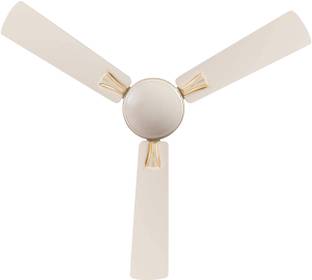 LUMINOUS AUDIE BUTTER CREAM 1200 mm 3 Blade Ceiling Fan