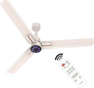 Polycab WIZZY NEO LED 2.0 BLDC with 3 Year Warranty BLDC Motor with Remote 1200 mm Ceiling Fan