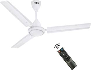 IVAS EcoSaver Prime 2 Year Warranty BLDC Energy Saving 5 Star 1200 mm 3 Blade Ceiling Fan