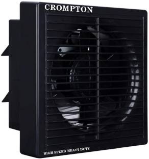 Crompton BRISK AIR NOISELESS AUTOMATIC SHUTTERS 100% COPPER HIGH PERFORMANCE 23 5 Star 150 mm Silent O...
