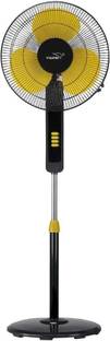 V-Guard Esfera STS Plus Neo (Yellow Black) with 2 Year Warranty 400 mm Pedestal Fan