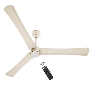 Atomberg Renesa Halo Smart|Voice Controlled|High Air Flow|Low Noise|LED Speed Indicator with 3 Year Warranty BLDC Motor with Remote 1400 mm Ceiling Fan