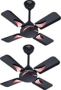 Relaxo Aura suitable for Small Room & Kitchen 600 mm Ultra High Speed 4 Blade Ceiling Fan