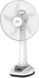 IMPEX Breeze D5 9-Speed Rechargeable Table Fan | 4800mAh Battery | 1300 RPM with 1 Year Warranty High ...