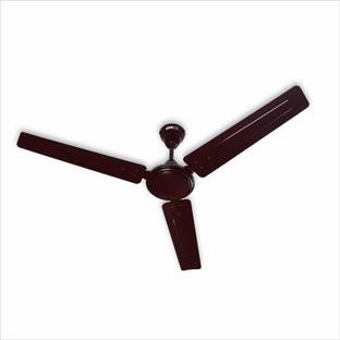 JOHN HILL 100% Copper Winding Robust Build | Aerodynamic| Hi-Speed | Energy Efficient 1 Star 1200 mm 3 Blade Ceiling Fan