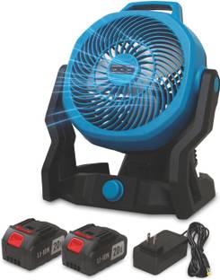 Tomahawk TCF0040 Cordless Fan – Portable, Adjustable, with 20V Lithium-Ion Batteries 180 mm 4 Blade Table Fan