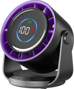 DOCOSS CF3 Rechargeable Fan with 6 Months Warranty BLDC Motor Table Fan