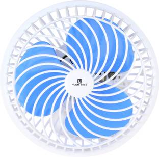Home Tree 9inch White/Blue with 12 Months Warranty Energy Saving 2700 mm Wall Fan