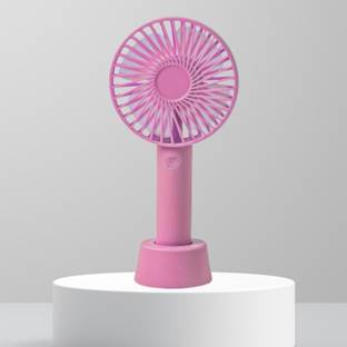 Clairbell Summer Fan (Portable Hand Fan) with Rechargeable For Home/Office/TravelJ224 with 1 Year Warr...
