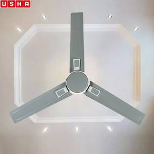 USHA SWIFT ALPHA CHROME DECORATIVE 100% COPPER ULTRA HIGH SPEED LONG LASTING with 24 Months Warranty U...