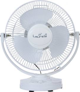 Is Laurels AP WH TABLEFAN with 12 Months Warranty 300 mm Table Fan