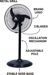 aircona AAPF0001 with 2 Year Warranty BLDC Motor 300 mm Pedestal Fan
