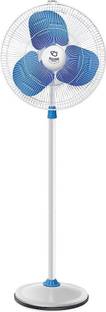 Summercool Hawa Hawai Pedestal Fan | Farrata | High Speed | Heavy Duty Motor 400 mm 3 Blade Pedestal F...