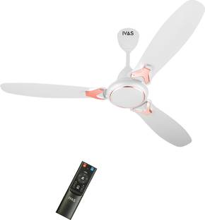 IVAS Gloria with 2 Year Warranty BLDC Motor with Remote 1200 mm Ceiling Fan