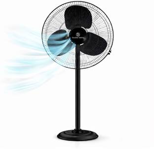 Double Safety 22 Inch Pedestal Fan with 2 Year Warranty Anti Dust, Anti Rust, Energy Saving, High Air ...
