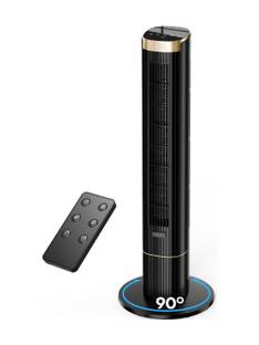 HIFRESH Tower Fan 021 with 1 Year Warranty Energy Saving, High Air Delivery, Remote Controlled, Silent...