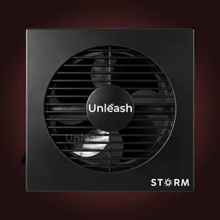 unleash Storm 200 MM Kitchen Bathroom Exhaust Fan With High Speed Copper Motor with 2 Months Warranty ...