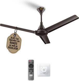 KUHL Fest B1 Power Saving BLDC Ceiling Fan |28W|365 RPM | Remote & Regulator Operated BLDC Motor with ...
