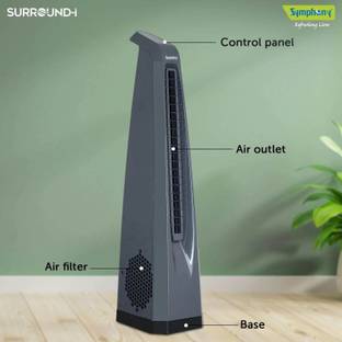 Symphony Surround I with 12 Months Warranty Tower Fan