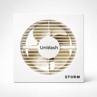 unleash Storm 8 inch Exhaust Fan with 100% Copper Motor For Kitchen Bathroom & Home with 1 Year Warran...