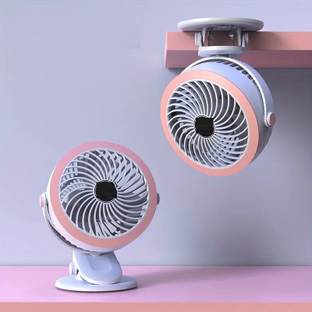 Keekos Table Fan You Can Also use Directly Fan Power Bank[ DC] Desk Fan 4000mAh USB with 1 Year Warran...