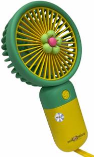 Pick Ur Needs Mini Hand Fan Rechargeable Battery Handheld Fan For Outdoor Travelling / Camping 2 Star ...