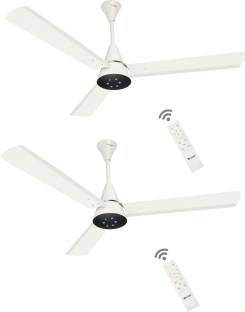 Relaxo Legend BLDC Fan with LED Light 3 Years Warranty 5 Star 1200 mm BLDC Motor with Remote 3 Blade C...