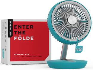 Nuuk Folde v2 | BLDC Motor | Rechargeable with 10 Months Warranty 6 mm Table Fan