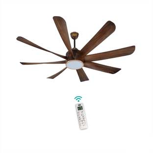 KUHL PLATIN D8 Stylish 65% Power saving BLDC Fan| IoT Operate via Mobile & Alexa | 5 Star 1500 mm 8 Bl...