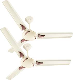 Kanishka Spyker Pk2 Ivory with 24 Months Warranty Ultra High Speed 1200 mm Ceiling Fan
