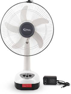SUPERLEX BreezePro SRF-400 AC/DC Rechargeble High Air Delivery, 12H Backup with 1 Year Warranty 400 mm...