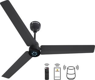 Atomberg Renesa Smart Pebble Grey 1200mm with 3 Year Warranty BLDC Motor with Remote 1200 mm Ceiling Fan