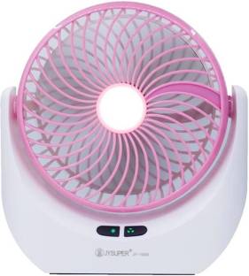 seasons High Speed Rechargeable Table Fan with LED Light, For Home, Office Desk, Kitchen 5 Star 1400 m...