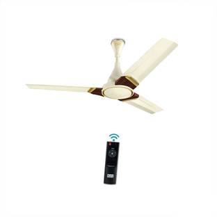 KUHL Prima A3 Decorative Power Saving BLDC with Remote | Free Installation 5 Star 1200 mm 3 Blade Ceiling Fan
