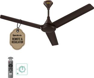 KUHL Fest B1 Power Saving BLDC Ceiling Fan |28W|365 RPM | Remote & Regulator Operated BLDC Motor with ...