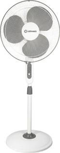 ledvance Pedestal Fan Breeza Grey with 2 Year Warranty Silent Operation 400 mm Pedestal Fan