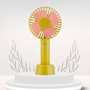 Clairbell Summer Fan (Portable Hand Fan) with Rechargeable For Home/Office/TravelJ182 with 1 Year Warr...
