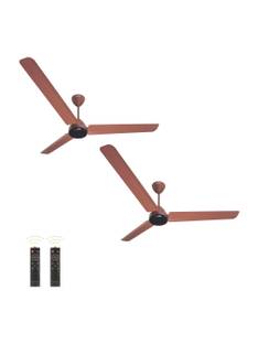 oceco Ecos Brown Combo 56 with 1 Year Warranty 1400 mm Ceiling Fan