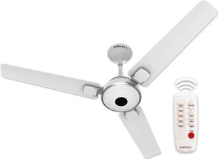 BAJAJ ENERGON 1200 MM WHITE CHORME with 2 Year Warranty BLDC Motor 1200 mm Ceiling Fan