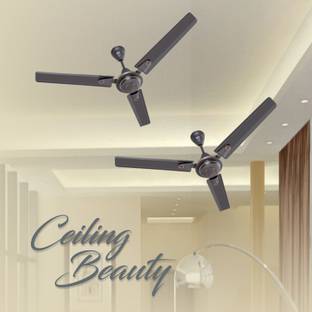 Almo DECO 1200 mm (48 inch) High Speed Decorative Ceiling Fan CNC Winded Anti Dust with 1 Year Warranty Anti Dust 1200 mm Ceiling Fan