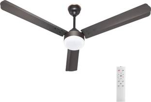 Sameer VeloxE Smart BLDC Fan with LED Lamp 5 Star BEE Rating with 1 Year Warranty BLDC Motor with Remo...
