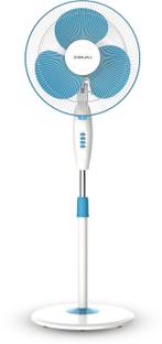 BAJAJ Crest Neo 400mm Fiji Blue Pedestal Fan 400 mm 3 Blade Pedestal Fan