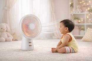 CAPLIC OS -5121 BLDC Motor, Ultra High Speed 150 mm Table Fan