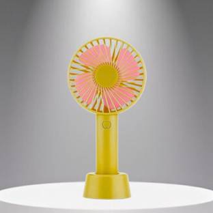 Clairbell Summer Fan (Portable Hand Fan) with Rechargeable For Home/Office/TravelJ191 with 1 Year Warr...