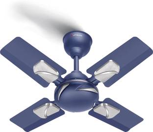 Longway Creta P1 24 Inch 4 Blade Anti-Dust Decorative Star Rated with 2 Year Warranty Ultra High Speed...