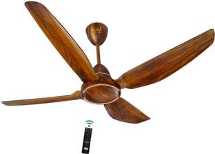 KUHL Brise E4 Stylish Power Saving BLDC Fan| IoT- operates via Mobile & Alexa | BEE 5 Star 1400 mm 4 Blade Ceiling Fan