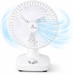 Double Safety HIGH SPEED TABLE FAN FOR HOME with 2 Months Warranty 260 mm Table Fan