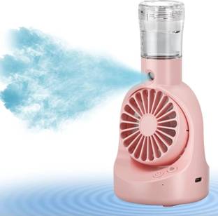 omnex Portable Cooling Fan with Water Mist | Compact Battery Operated Personal High Air Delivery Table...