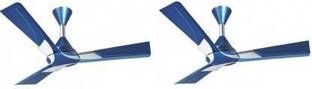 Orient Electric CEILING FAN 1200MM WENDY AZURE BLUE SILVER with 2 Year Warranty Remote Controlled 1200...